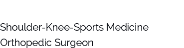 Jeffrey Hamm MD, Orthopedic Surgeon